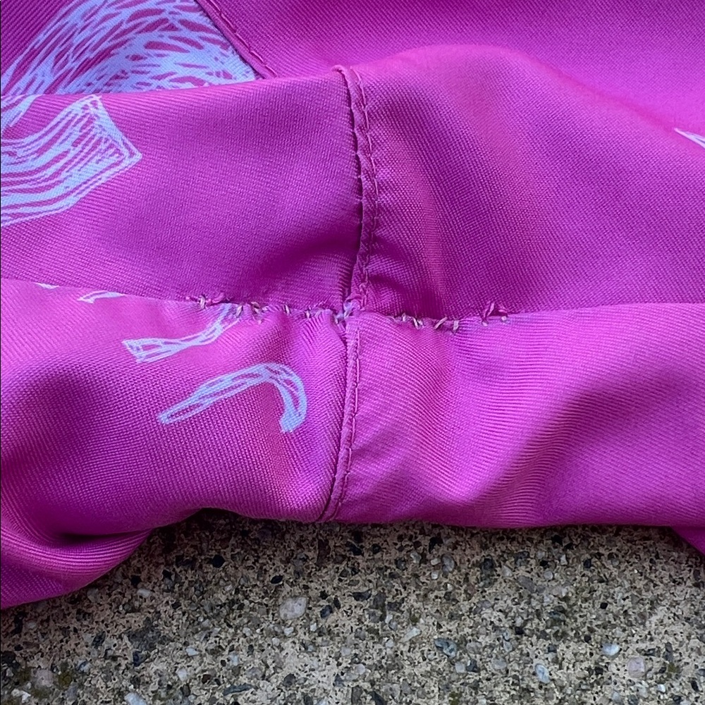 Nike 'Just Do It' Nike Swoosh Printed Woven Pink Casual Shorts Men's Size L - Picture 7 of 7